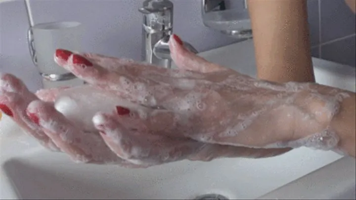 WASHING MY SOFT HANDS