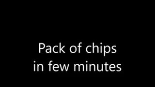 Pack of chips in few minutes