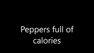 Peppers full of calories