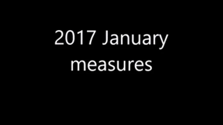 Measures for 2017 January