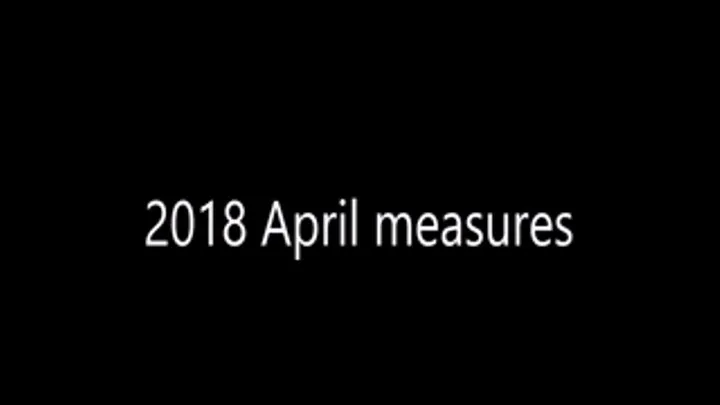 2018 April Measures