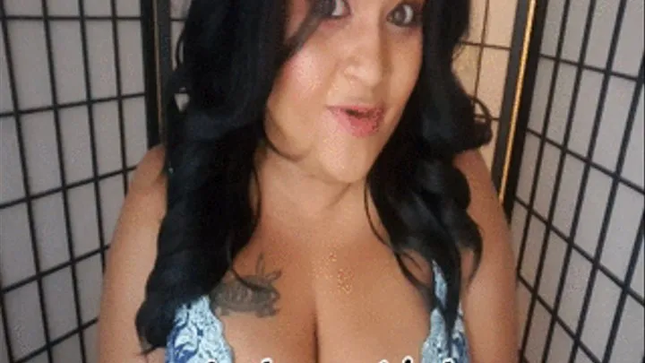 Lube on My Boobs Titty Tease