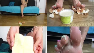 Barefoot Food Crushing 94