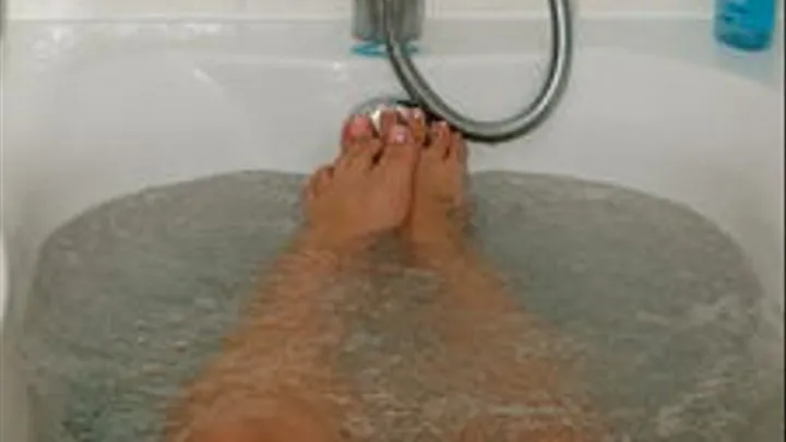 A lucky slave washing Mistress in the bath part 2 mobile