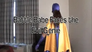 Battle Babe faces the Evil Genie (sm)