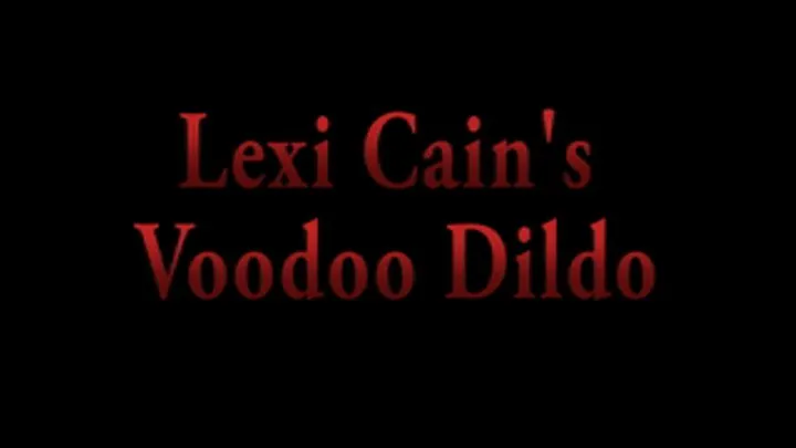 Succubus and her VooDoo Dildo