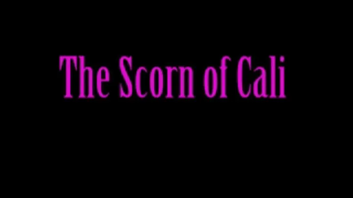 The Scorn of Cali Logan