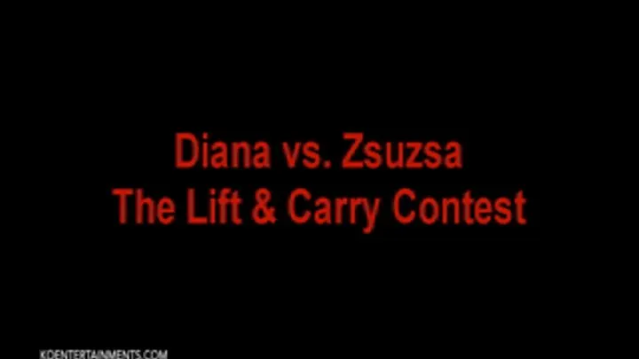 Zsuzsa Lift and Carry Fights - 45 minutes