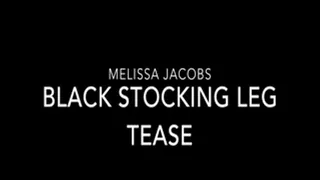 Black Stocking Leg Show