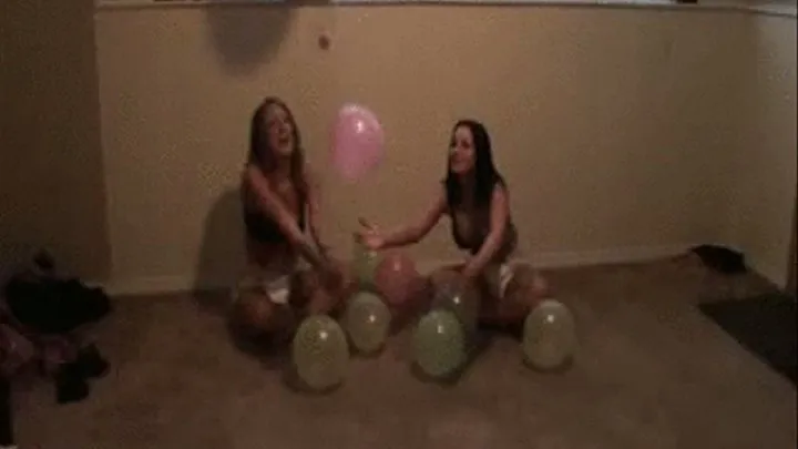 Playing With Nikki And Balloons