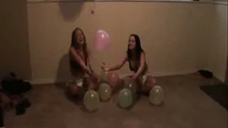 Playing With Nikki And Balloons