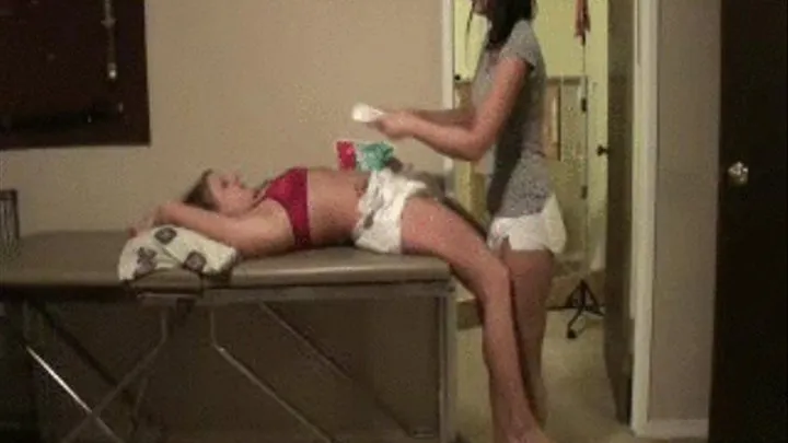 Nikki Changes Ambers DIaper