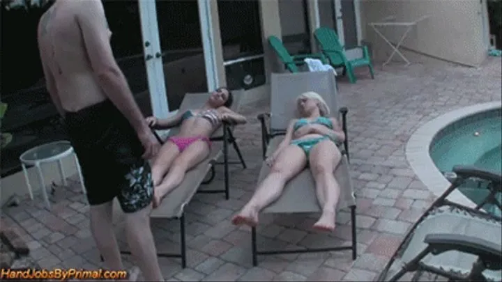 Bikini Homewrecker shoots load onto the Girlfriend SMALLER FILE