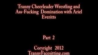 Tranny Cheerleader Dominates Pathetic Jock prt 1