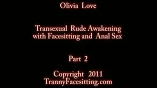 TS Olivia Love - Tranny Facesitting and Ass Worship (Part 2 of 4)