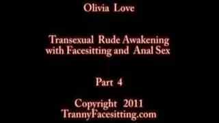 TS Olivia Love - Tranny Cumshot on Slaveboy's Mouth and Slaveboy Cumshot on Tranny Tits (Part 4 of 4)