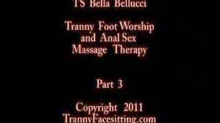 Bella Bellucci - Tranny Cock-Sucking and Anal Sex (Part 3 - MP4 format for Mac and users)