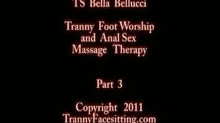 Bella Bellucci - Tranny Cock-Sucking and Anal Sex (Part 3 - WMV format users)