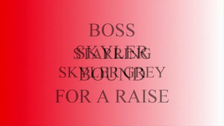 Boss Skyler Bound For a Raise