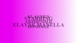 Elayne's Armbinder Bondage