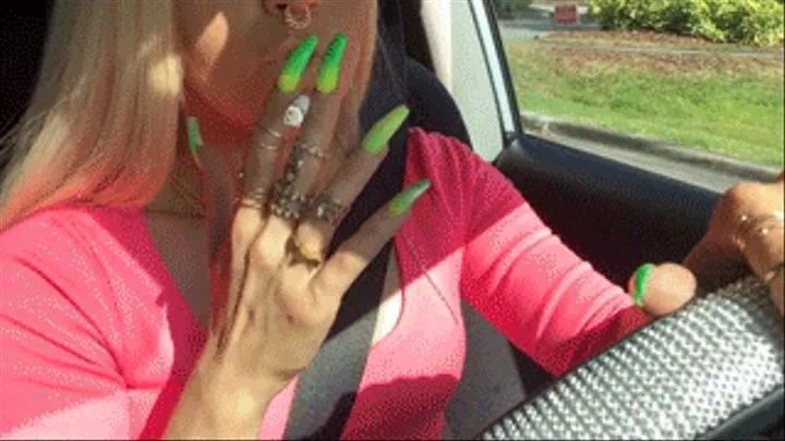 Driving & Smoking Nails