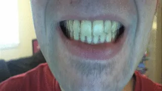 Mouth Fetish - Eating Salad Up Close