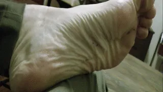 Big Feet and Wrinkled Soles Up Close