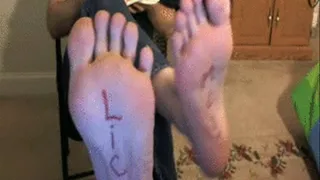 Read My Soles and Lick Me! (HD- )