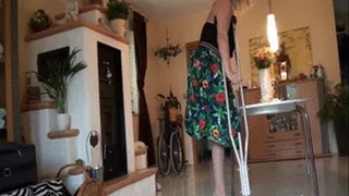 Flower Skirt Crutching