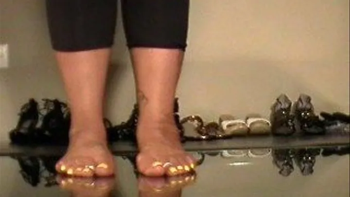 Toes That Spread Like Mustard-(Long Yellow Toenails) PT2