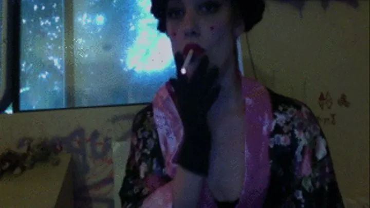 PrincessPet: Smoking a Quick Cigarette