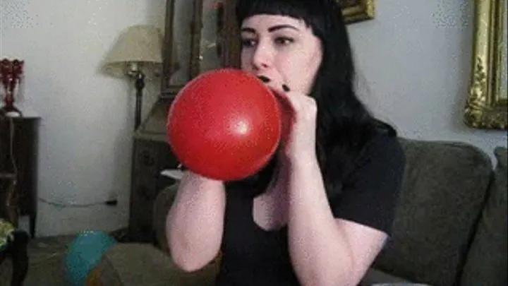 my first fun balloon video