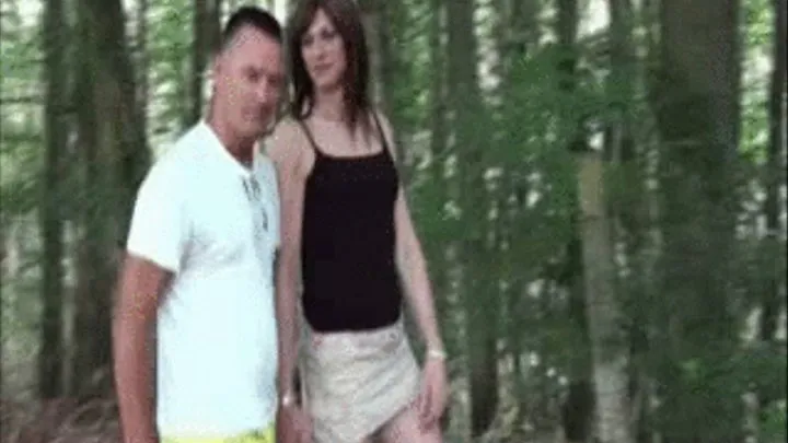 SOPHIE SUCKS AND FUCKS IN THE WOODS (WHOLE DAYS FILMING)