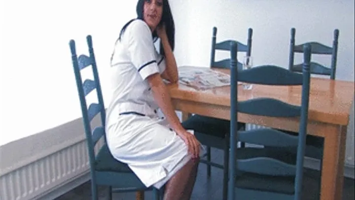 HPF558 Beautician Chloe Lovette give us a treat in the staff room. Yep a panty treat