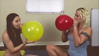 JC and Celeste Big Balloon Challenge