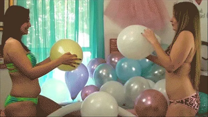 Balloons Surprise with Genesis and Melody