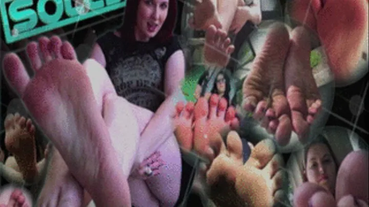 Stocking Soles In Your Face