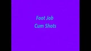 Foot Job Cum Shots