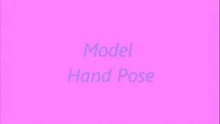 Model Hand Posing
