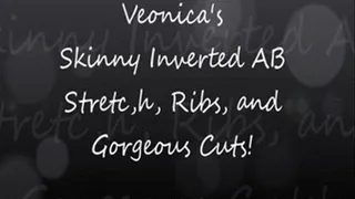 Veronica's Front Cam Biceps,Skinny Vac/Nauli, Wiggling AB Flex, Vacuum, Ribs, and Gorgeous Cuts!1