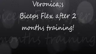 Veronica's Detailed Bicep Flex and Resulting Veins 3!!