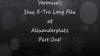 Veronica's X-tre Sexy Flex at Alexanderplatz Part 1!