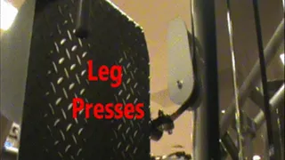 Veronica's Impressive Leg Presses!