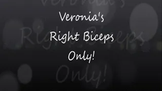 Veronica's Right Biceps Only!