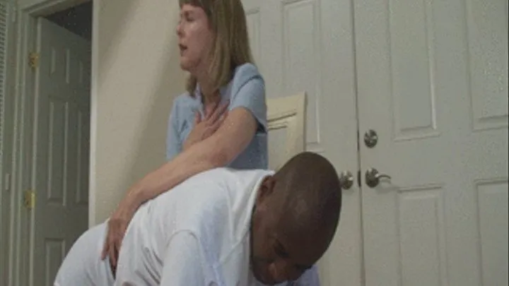 Soccer Step-Mom Spanks Man Part 2