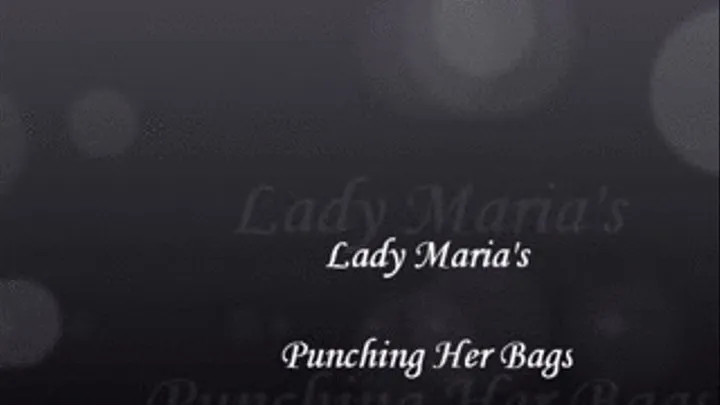 Punching Her Bags