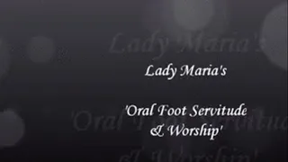 Oral Foot Servitude & Worship