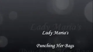 "Punching Her Bags"