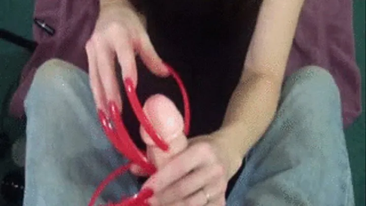 MY RED NAILS BRING OUT THE CUM IN YOU!!!