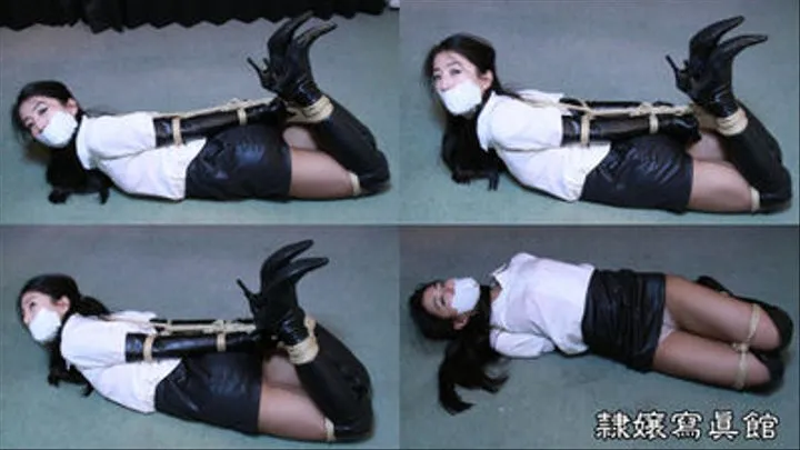 Knee-High-Boots Bondage 2 - Misuzu hayashi - Sacrifice in Black Boots - Part 2 Hogtied